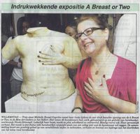 Indrukwekkende expositie A breast or Two