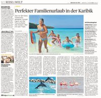 Perfekter familienurlaub in der karibik