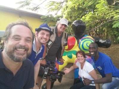 Visit of Série JR Noticia Brasil in our workshop